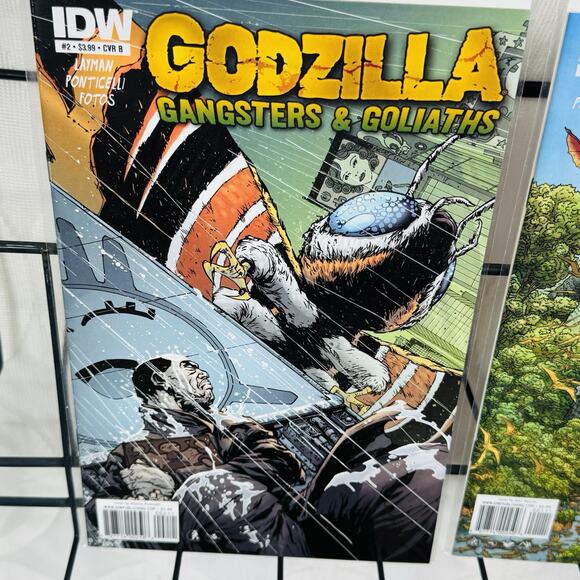 Godzilla Gangsters and Goliaths 1-2 Lot IDW Geoff Darrow Cover - Picture 2 of 5